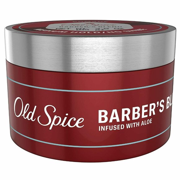 3-pack 3oz Old Spice Barber's Blend Pomade w/ Aloe - Picture 3 of 4